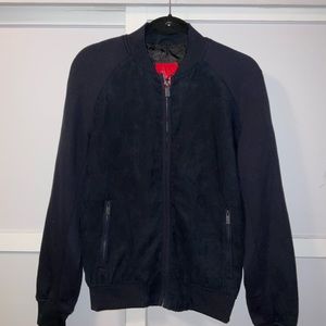 Zara navy bomber jacket size small new with tags